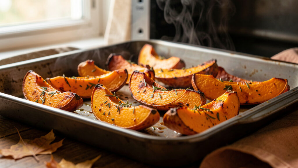 Kürbis rösten: So gelingt er im Ofen aromatisch und knusprig